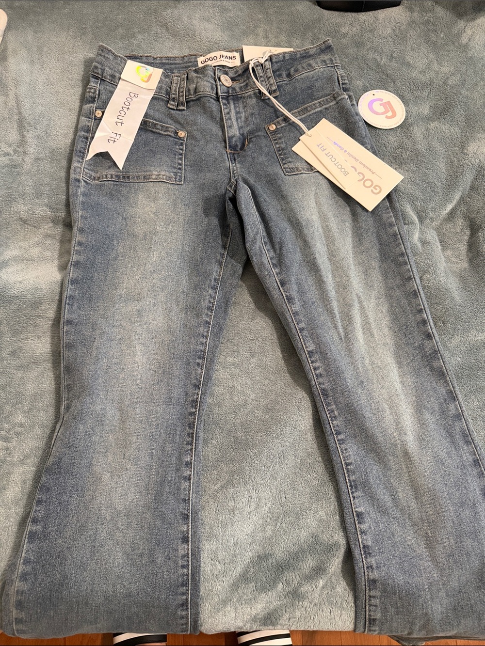 GOGO Light Blue Boot Cut Jeans